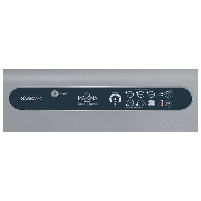 Magic Vac, Macchina Sottovuoto Maxima 2, 820 mbar, Grigio