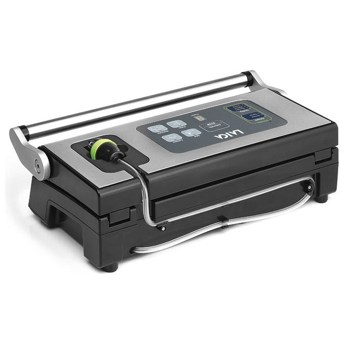 Laica VT3240 XPro Macchina Sottovuoto Doppia Pompa 22 L-min 100 Cicli Automatici 130W colore Nero Argento