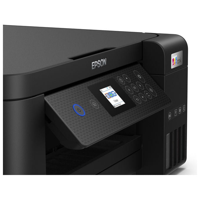 Epson C11CJ63405 EcoTank ET-2850 Stampante Multifunzione Inkjet A4 3 in 1 Serbatoi Ricaricabili Wi-Fi USB 5760x1440 DPI colore Nero