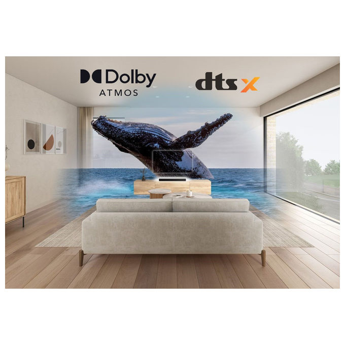 Sony HT-S2000 Soundbar Dolby Atmos 3.1 canali, subwoofer integrato, nero