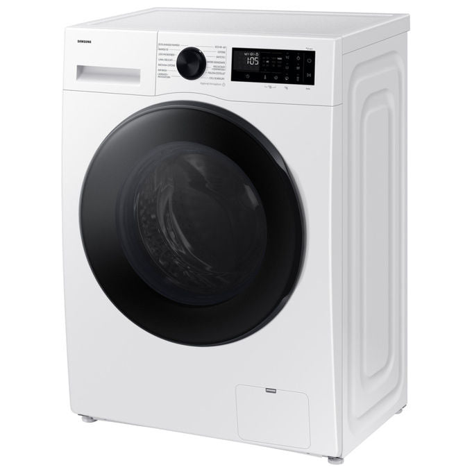 Samsung WD90DG5G34BEET Crystal Clean Slim Lavasciuga Carica Frontale 9-5 Kg 1400 rpm Classe E Ecobubble Wi-Fi Vapore (85x60x48 cm) colore Bianco