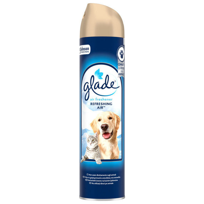 Glade Pet Refreshing Air Spray Deodorante Ambienti 300 ml