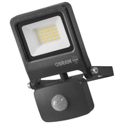 Osram Proiettore LED da Esterno con Sensore 20W 4000K Cool White Antracite