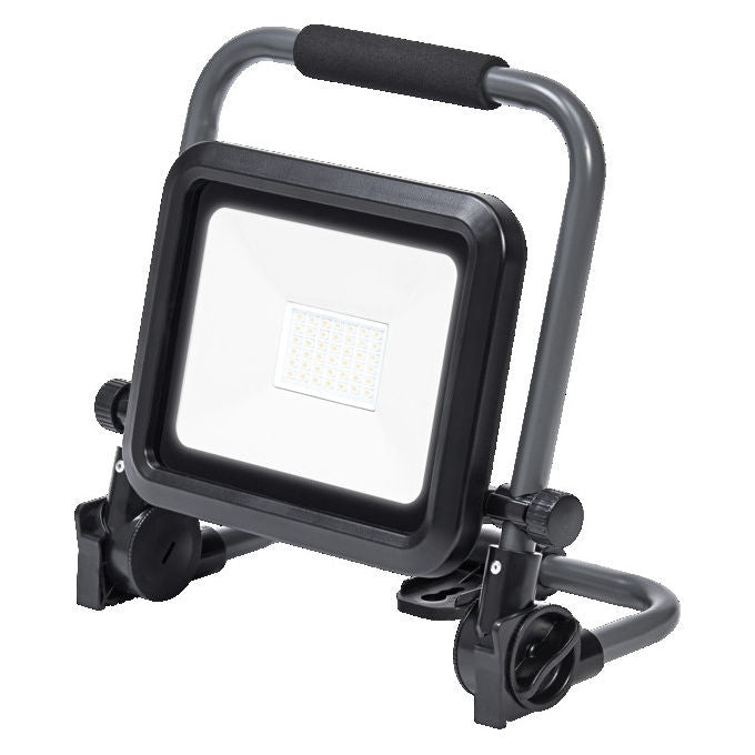 Ledvance 4099854430411 Faro da Lavoro a Led 30W Worklights Value R-Stand Nero-Grigio