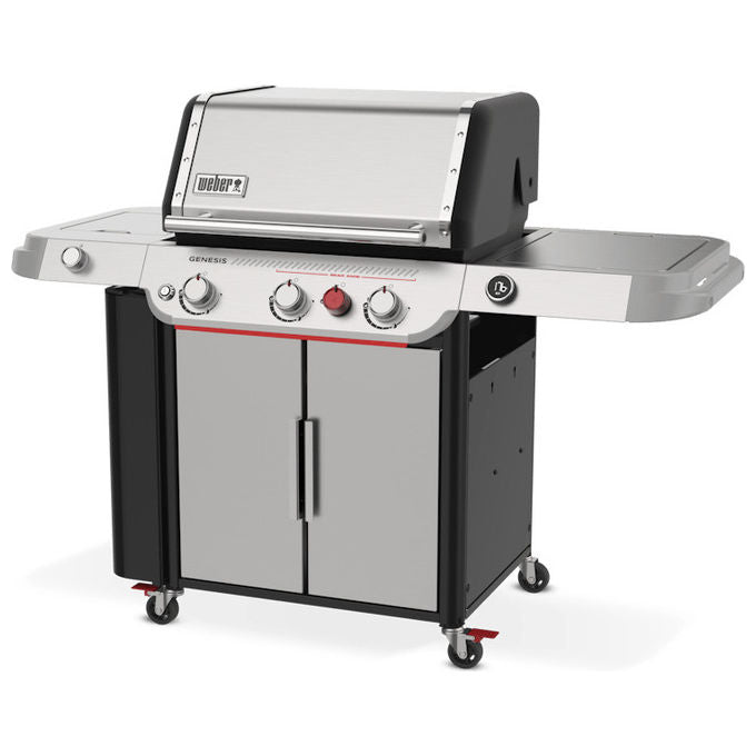 Weber Barbecue a Gas SP-335W GPL Nero Acciaio Inox 18760 W Carrello