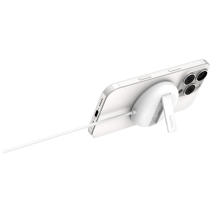Belkin, Caricatore Wireless, USB, Qi2, 15W, Bianco, per Smartphone e Auricolari