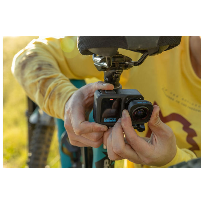 GoPro CHDRB-133-RW HERO13 Black Ultra Wide Edition Action Camera 5.3K 27MP HyperSmooth Wi-Fi GPS Impermeabile 10m colore Nero