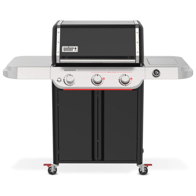Weber Barbecue a Gas E-325W Nero Acciaio Inox 3 Bruciatori GPL 14360 W