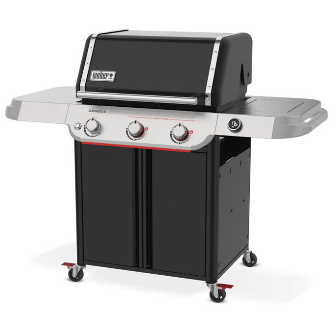Weber Barbecue a Gas E-325W Nero Acciaio Inox 3 Bruciatori GPL 14360 W