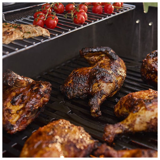 Weber Barbecue a Gas E-325W Nero Acciaio Inox 3 Bruciatori GPL 14360 W