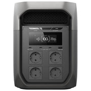 EcoFlow Delta 3 Max, Stazione di Alimentazione Portatile, 2048Wh, 2400W, Litio Ferro Fosfato