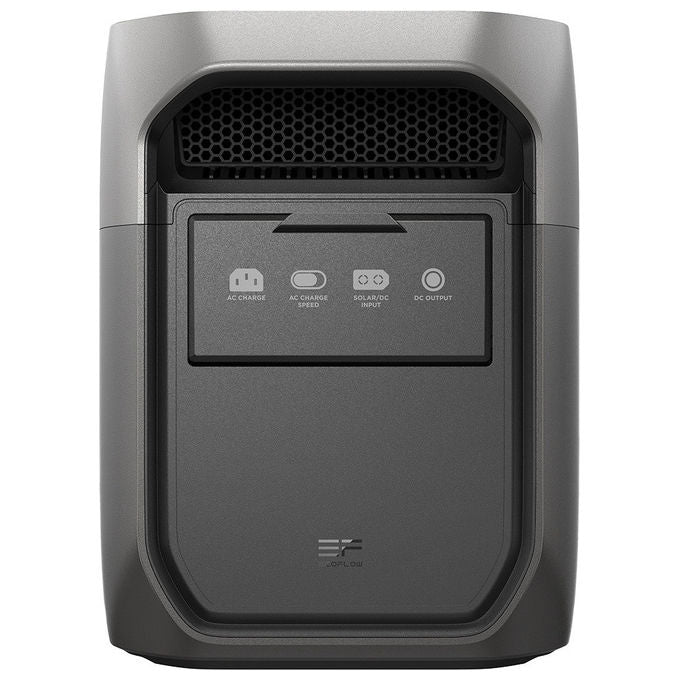 EcoFlow Delta 3 Max, Stazione di Alimentazione Portatile, 2048Wh, 2400W, Litio Ferro Fosfato