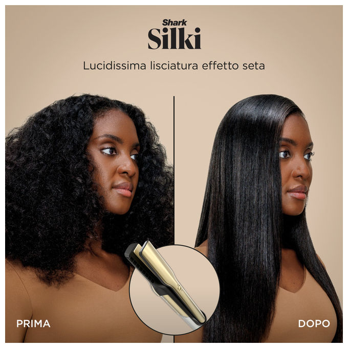 Shark, Multistyler Airflow Oro, 1500 W, 5 Accessori Inclusi