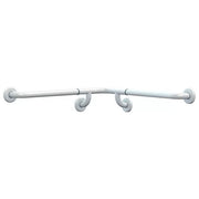 K Design, Supporto Corrimano Bagno Angolare, Bianco