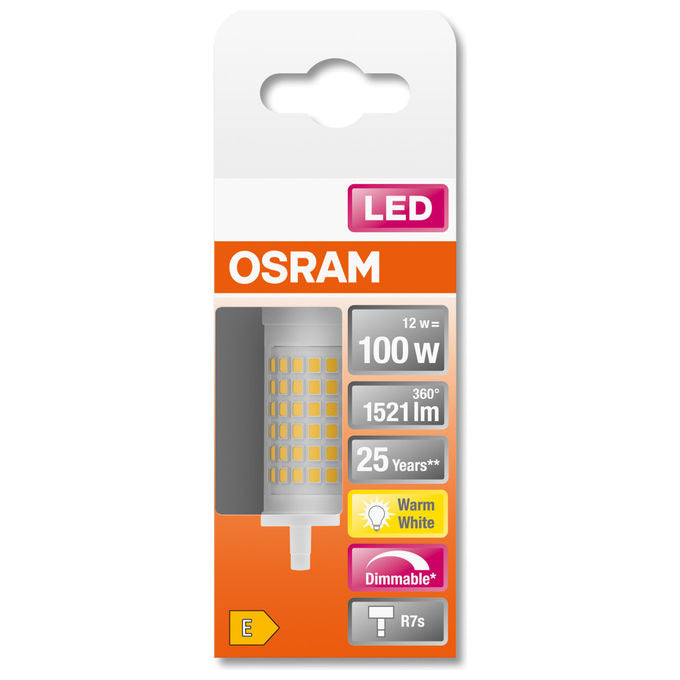Osram Lampada LED R7s 115W Bianco Caldo 2700K Superstar
