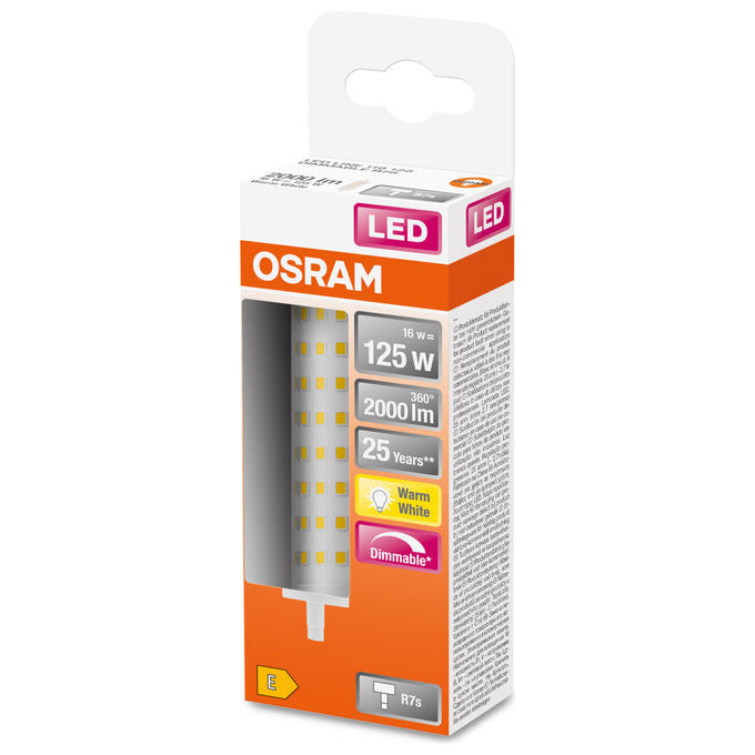 Osram Lampada LED R7s 15W 2700K Bianco Caldo SUPERSTAR