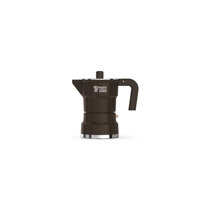 Pezzetti Caffettiera Moka a Induzione Solidexpress 1655VNEW Nero Fumo