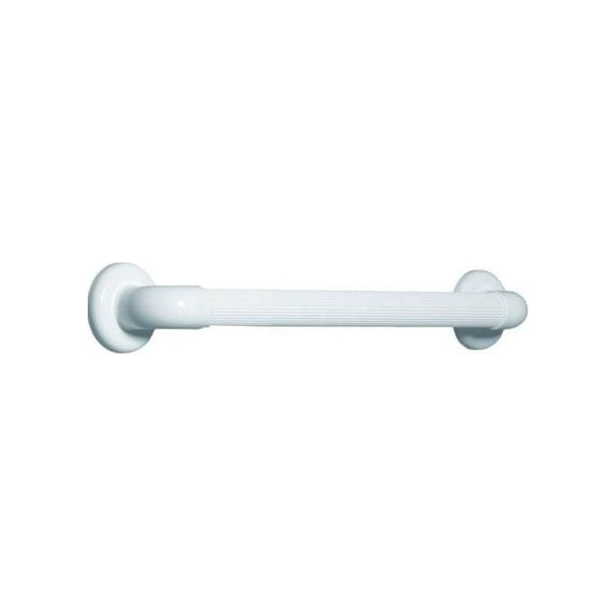 K Design, Corrimano Bagno Lineare Bianco 30 cm, Modello EH 12 RX