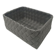 Ilsa Cestino Buffet Grigio Bordo Rinforzato 27x19x10 cm