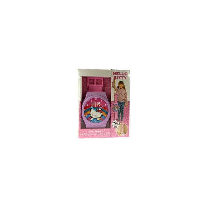Toys One Orologio da Parete Hello KIT_ty Gigante Rosa 92 cm