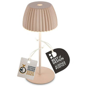 Briloner Lampada da Tavolo Mini LED Senza Fili IP44 Dimmerabile Beige