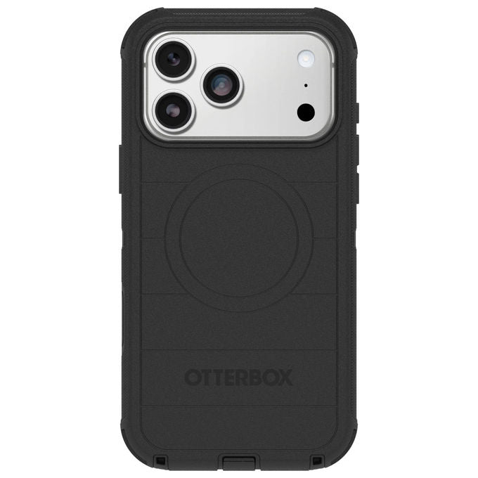 Otterbox, Defender Pro MagSafe, Custodia iPhone 17, Silicone, Nero