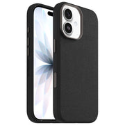 Otterbox Symmetry Cactus Leather Custodia iPhone 17 Noir Ash MagSafe