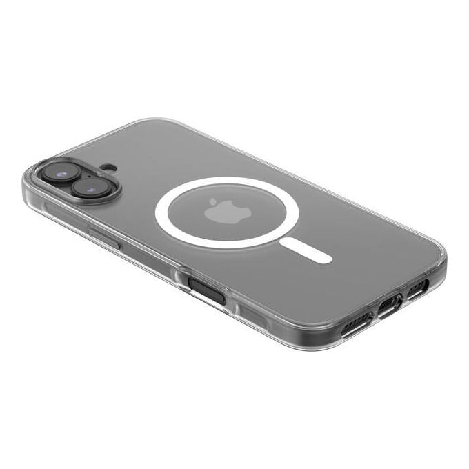 Belkin Custodia Trasparente per iPhone 16 Plus Compatibile Magsafe Anti-graffio