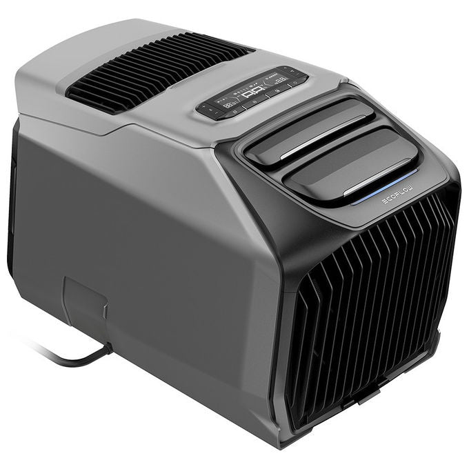 EcoFlow, Condizionatore Portatile, 6100 BTU-h, 58 dB, Nero