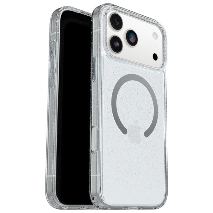 OtterBox, Cover React Series, Glitter Stardust, Compatibile MagSafe, per iPhone 17 Pro