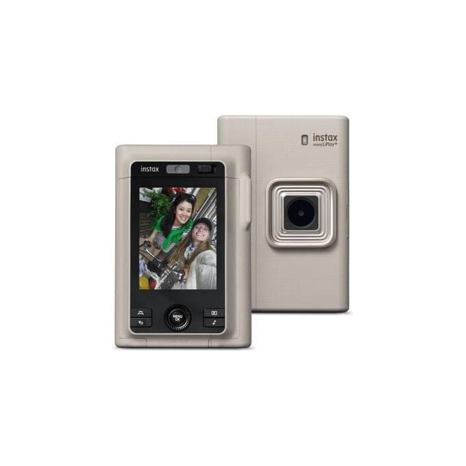 Fujifilm Instax Mini LiPlay+, Fotocamera Istantanea, Beige