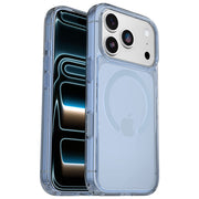 Otterbox Symmetry Clear MagSafe Custodia iPhone 17 Pro Silver Glade Blu