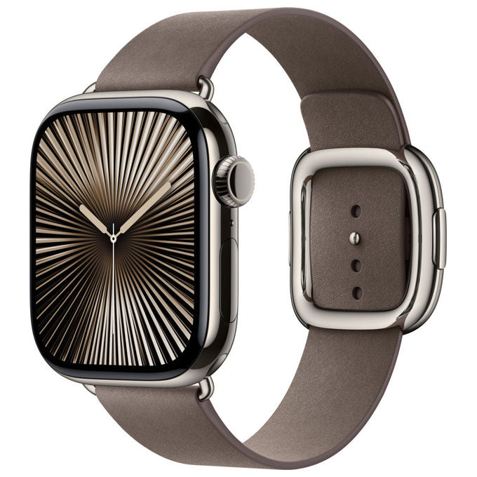 Apple, Cinturino Modern Talpa Scuro, 42mm Large, Tessuto FineWoven