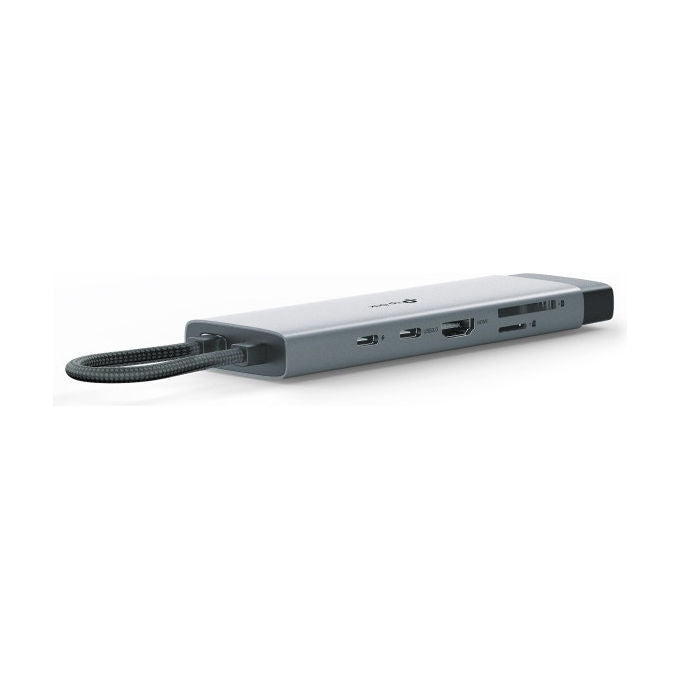 TP-Link, Hub USB-C 9 in 1, 5000 Mbit-s, HDMI, RJ-45, Grigio Scuro