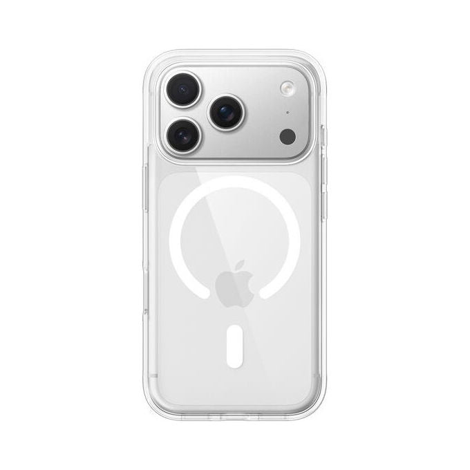 Belkin, Custodia Magnetica Trasparente SheerForce per iPhone 17 Pro, Anti-ingiallimento
