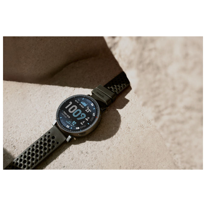 Amazfit W2556GL1N Active Max Smartwatch AMOLED 1.5'' 4GB Mappe Offline GPS NFC 25 Giorni Autonomia 5 ATM colore Nero
