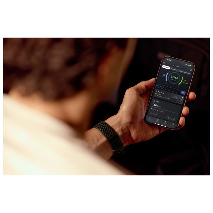 Amazfit W2556GL1N Active Max Smartwatch AMOLED 1.5'' 4GB Mappe Offline GPS NFC 25 Giorni Autonomia 5 ATM colore Nero