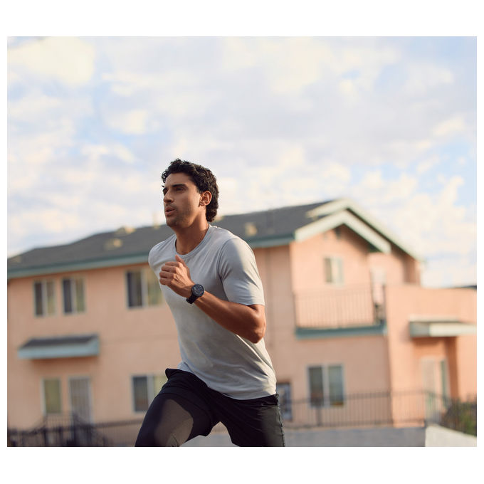 Amazfit W2556GL1N Active Max Smartwatch AMOLED 1.5'' 4GB Mappe Offline GPS NFC 25 Giorni Autonomia 5 ATM colore Nero