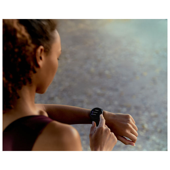 Amazfit W2556GL1N Active Max Smartwatch AMOLED 1.5'' 4GB Mappe Offline GPS NFC 25 Giorni Autonomia 5 ATM colore Nero