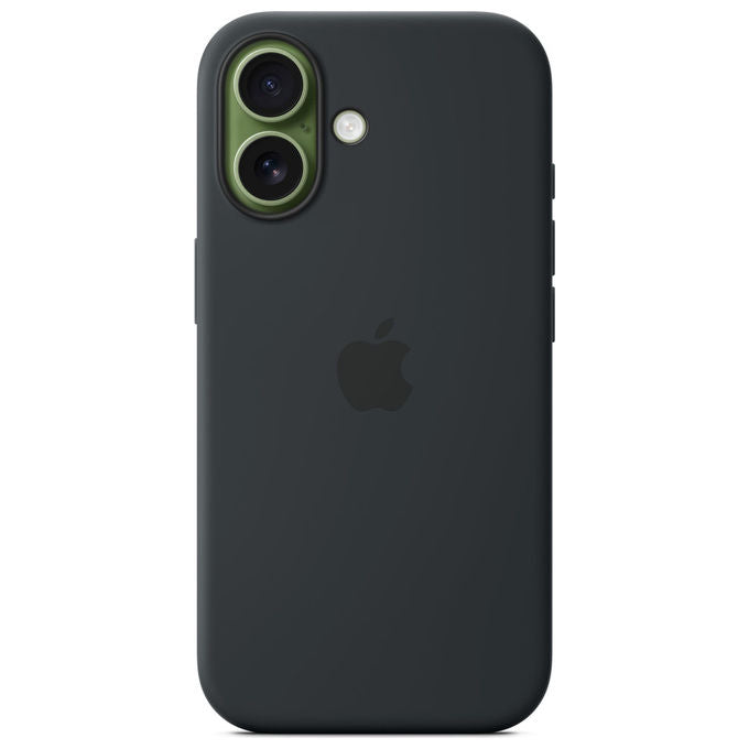 Apple, Custodia MagSafe in Silicone Nero per iPhone 17