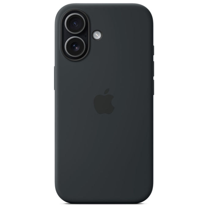 Apple, Custodia MagSafe in Silicone Nero per iPhone 17