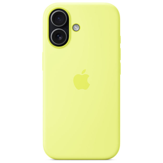 Apple Custodia MagSafe in Silicone Giallo Neon per iPhone 17