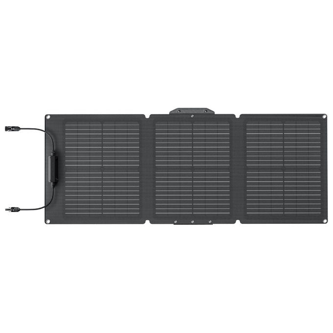 EcoFlow EFSOLAR60-TYPE-C Pannello Solare Portatile Pieghevole 60W TOPCon Monocristallino USB Type-C IP68 colore Nero