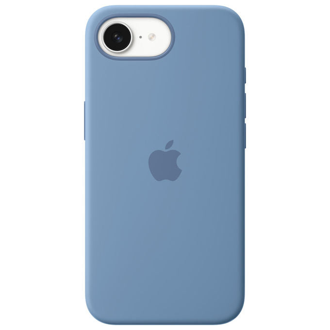 Apple Custodia in Silicone Blu Inverno per iPhone 16e