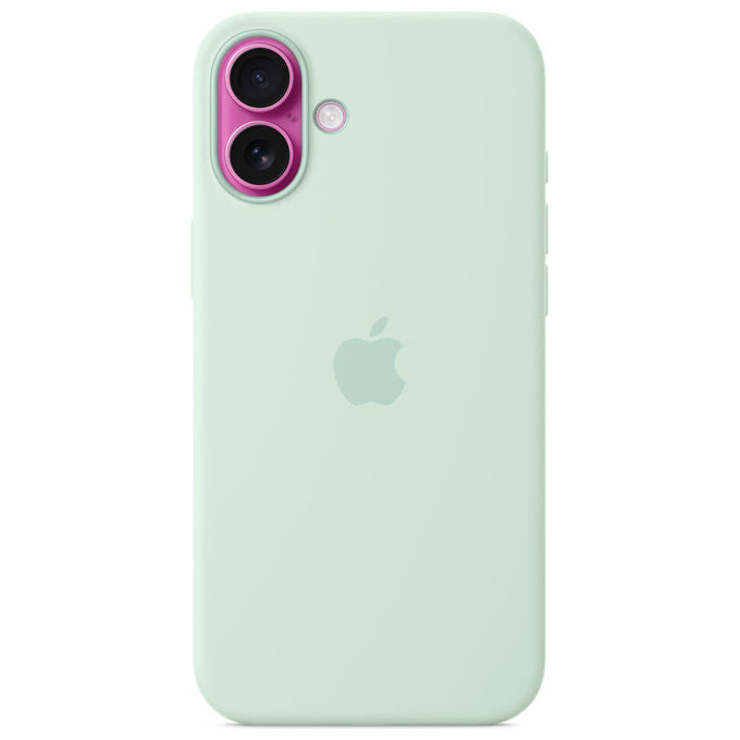 Apple, Custodia MagSafe Silicone per iPhone 16 Plus, Acquamarina