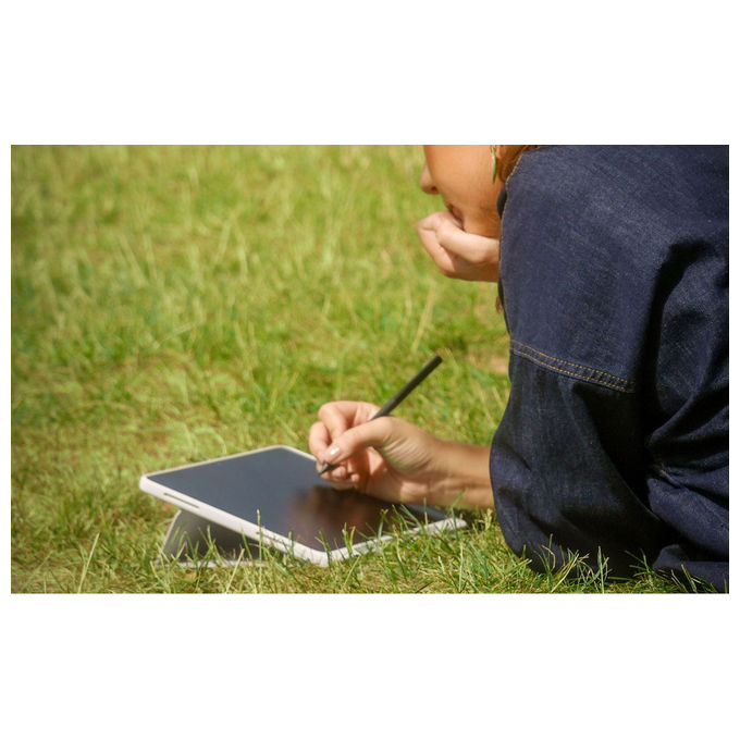 Wacom MovinkPad 11, Custodia con Supporto, Bianco, con Porta Penna