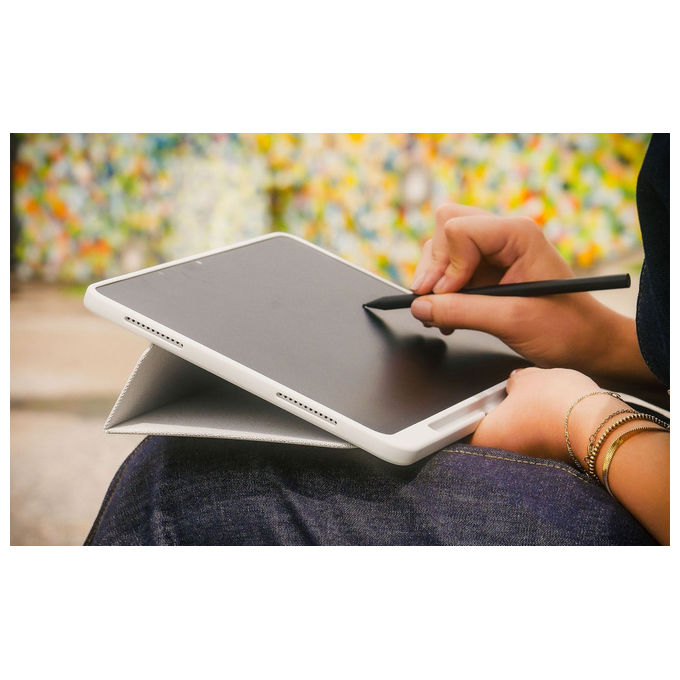 Wacom MovinkPad 11, Custodia con Supporto, Bianco, con Porta Penna