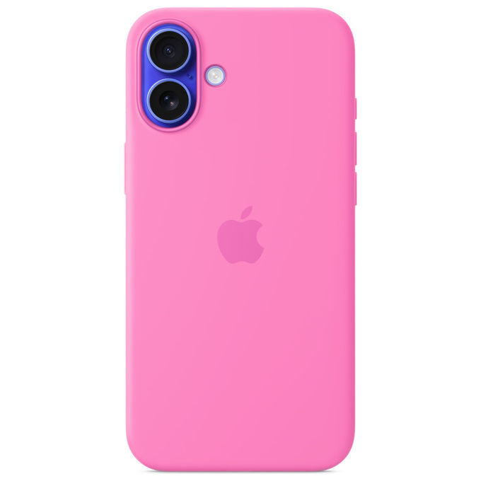 Apple MDGR4ZM-A Custodia MagSafe in Silicone per iPhone 16 Plus compatibile Qi2 e Qi colore Rosa Peonia