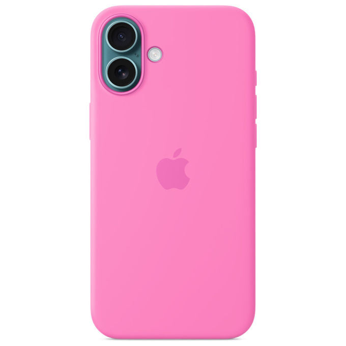 Apple MDGR4ZM-A Custodia MagSafe in Silicone per iPhone 16 Plus compatibile Qi2 e Qi colore Rosa Peonia