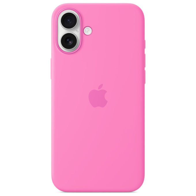 Apple MDGR4ZM-A Custodia MagSafe in Silicone per iPhone 16 Plus compatibile Qi2 e Qi colore Rosa Peonia